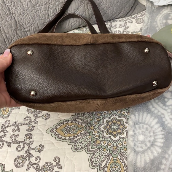 🍂Tignanello 2-toned Suede Hobo 🍂 - Picture 10 of 10